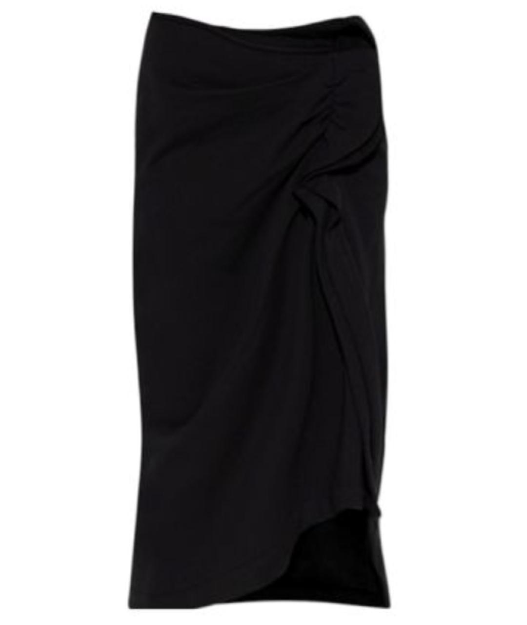 DRIES VAN NOTEN Черная юбка миди, фото 1