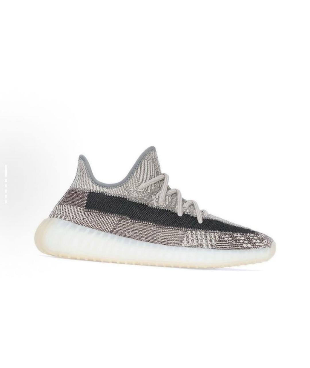 ADIDAS YEEZY Бежевые текстильные кроссовки, фото 6