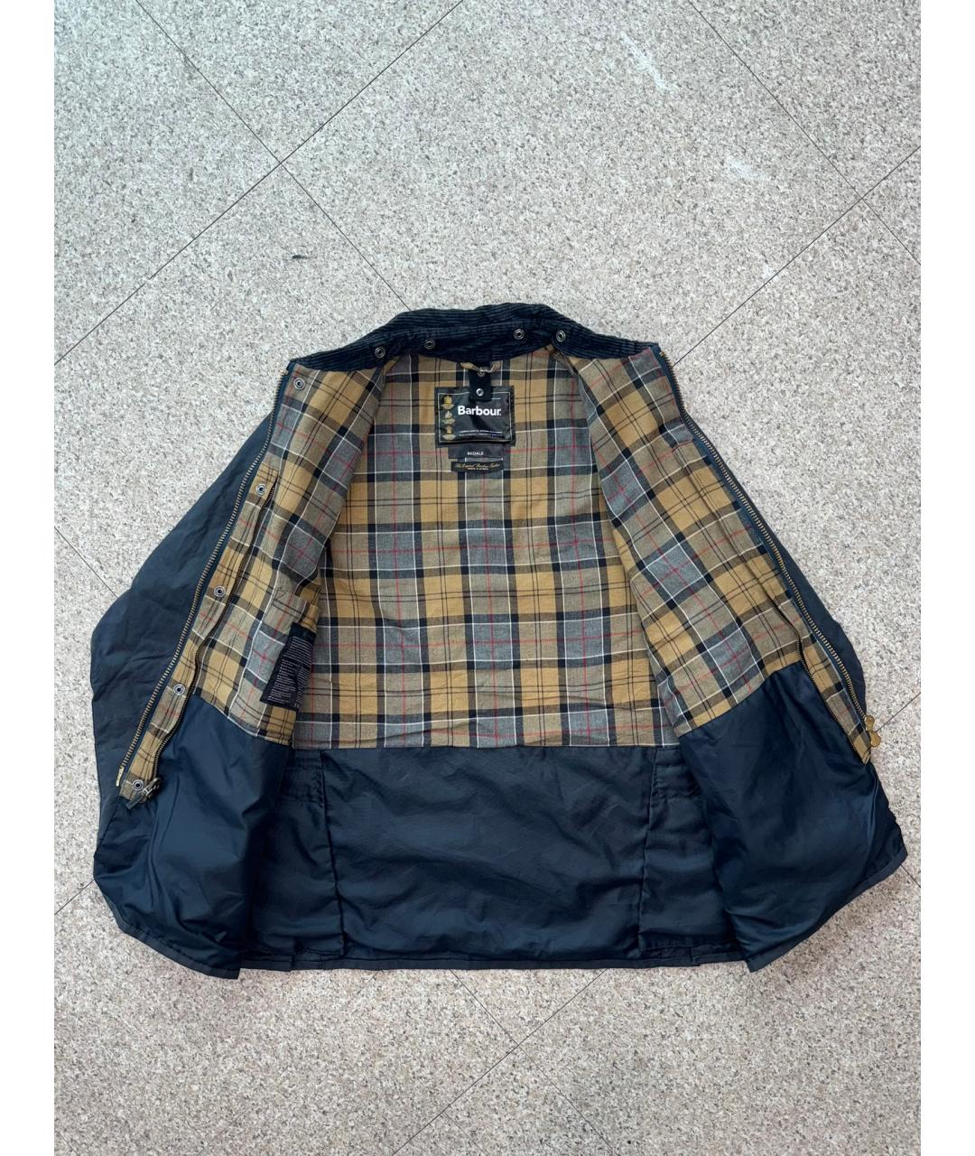 BARBOUR Синяя хлопковая куртка, фото 8