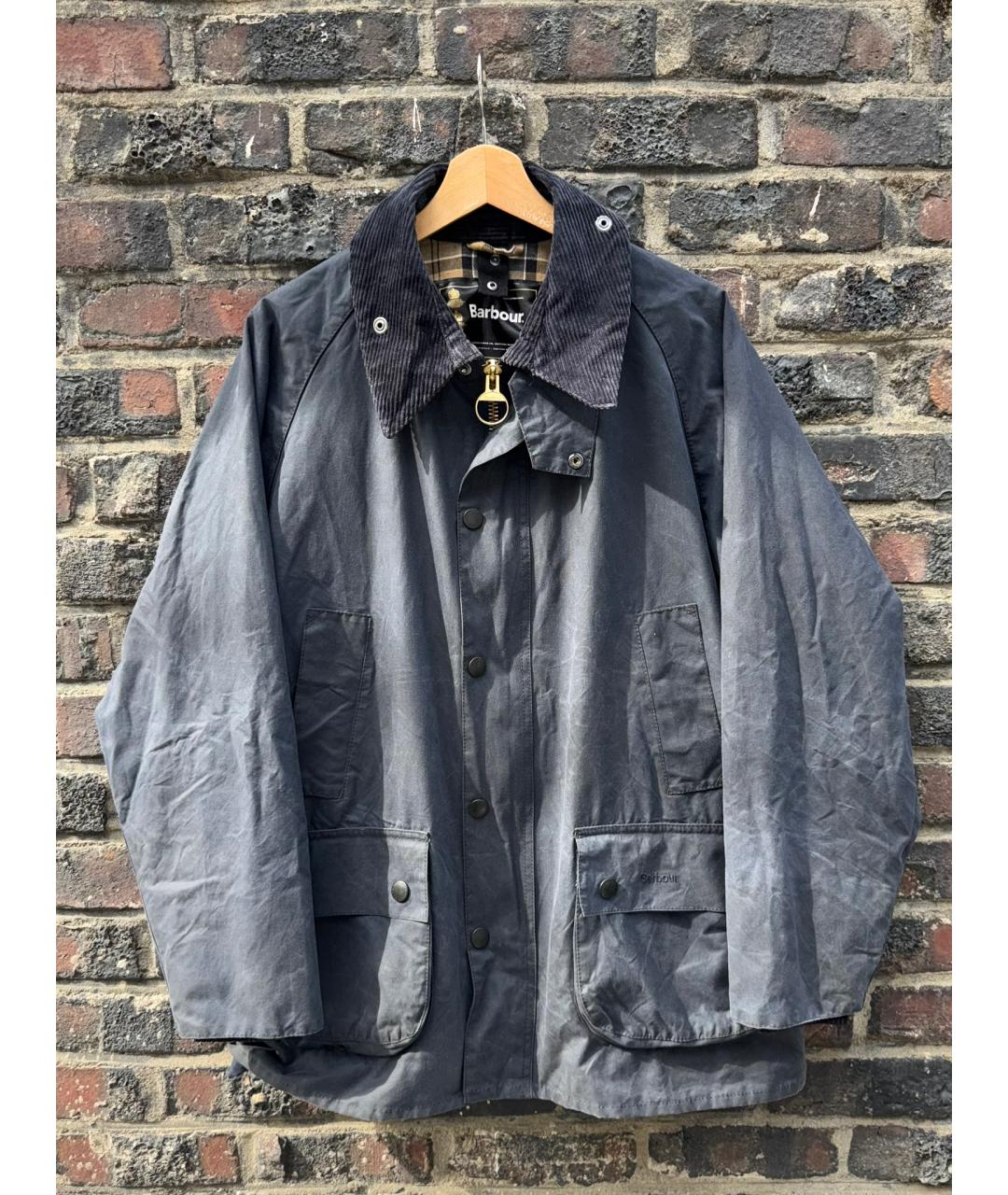 BARBOUR Синяя хлопковая куртка, фото 10