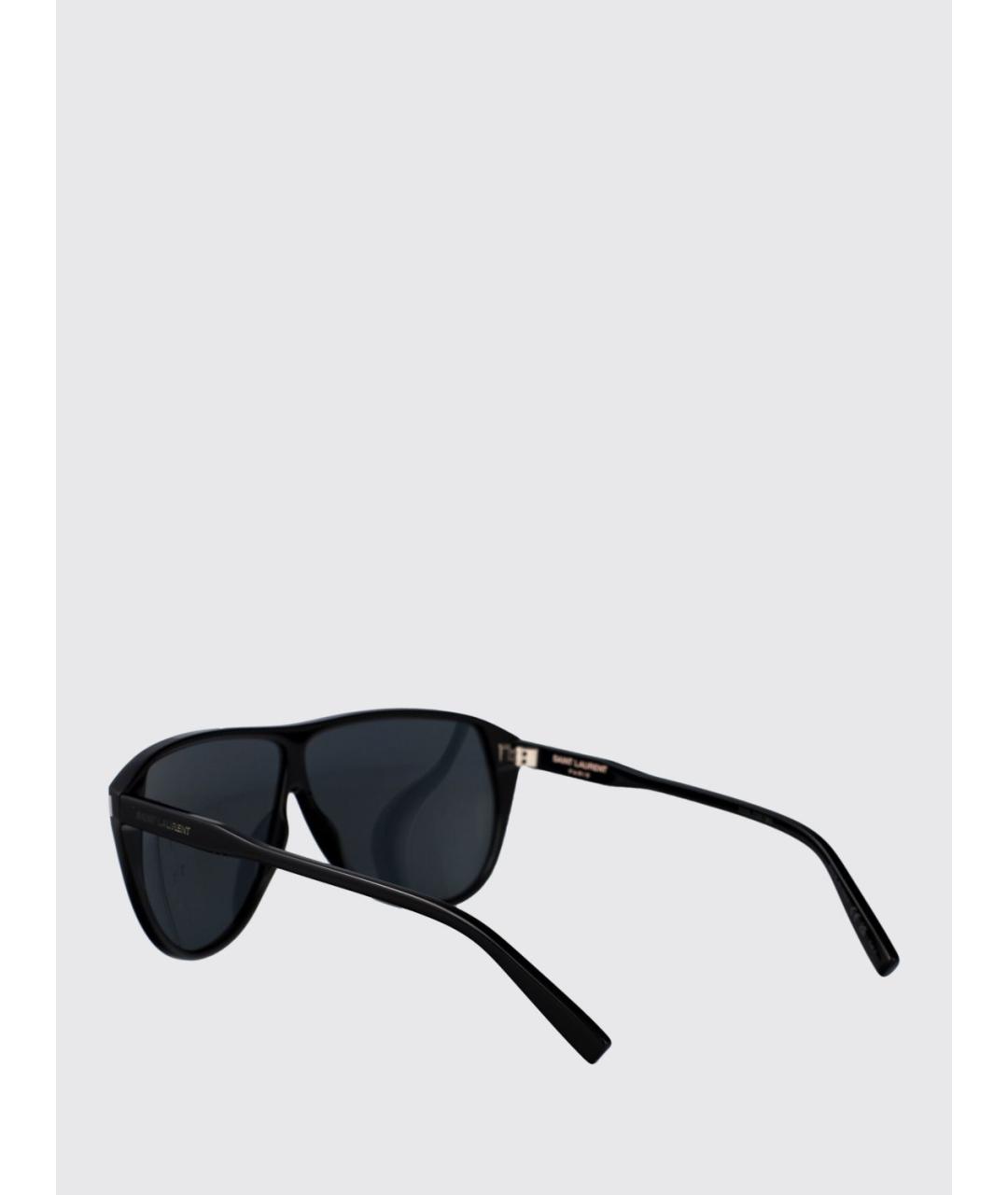 SAINT LAURENT Черные солнцезащитные очки, фото 3