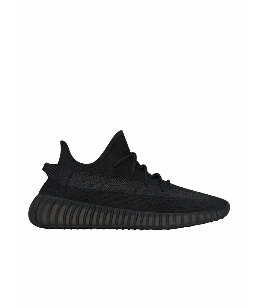 ADIDAS YEEZY Черные текстильные кроссовки, фото 1