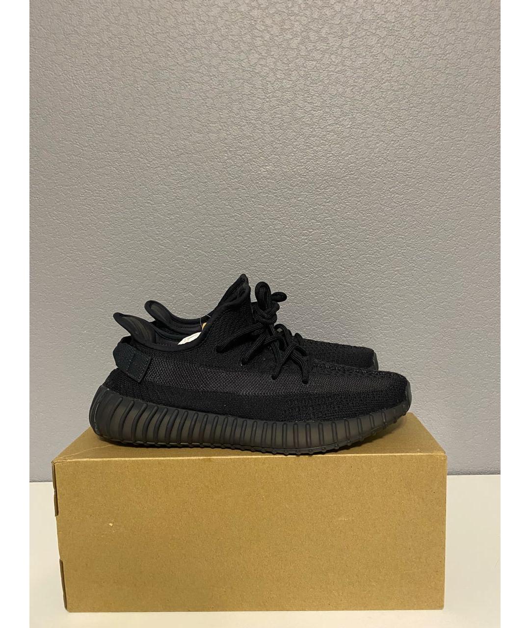 ADIDAS YEEZY Черные текстильные кроссовки, фото 3