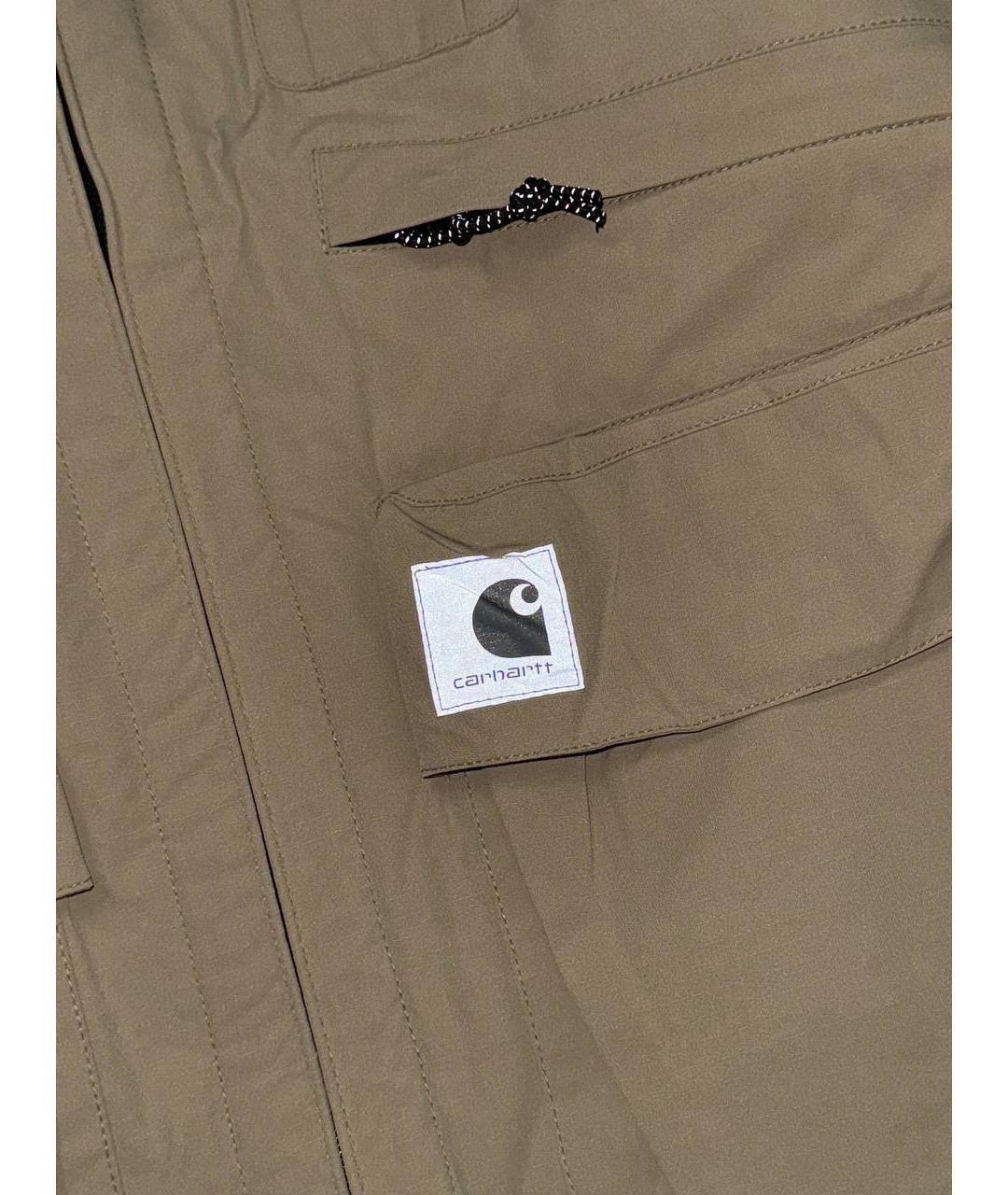 CARHARTT WIP Бежевая полиэстеровая куртка, фото 7