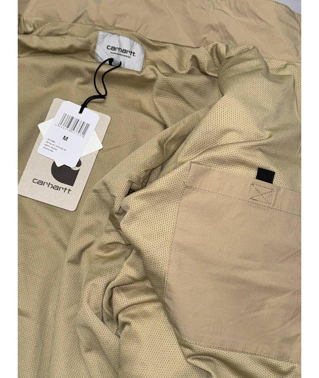 CARHARTT WIP Бежевая полиэстеровая куртка, фото 5