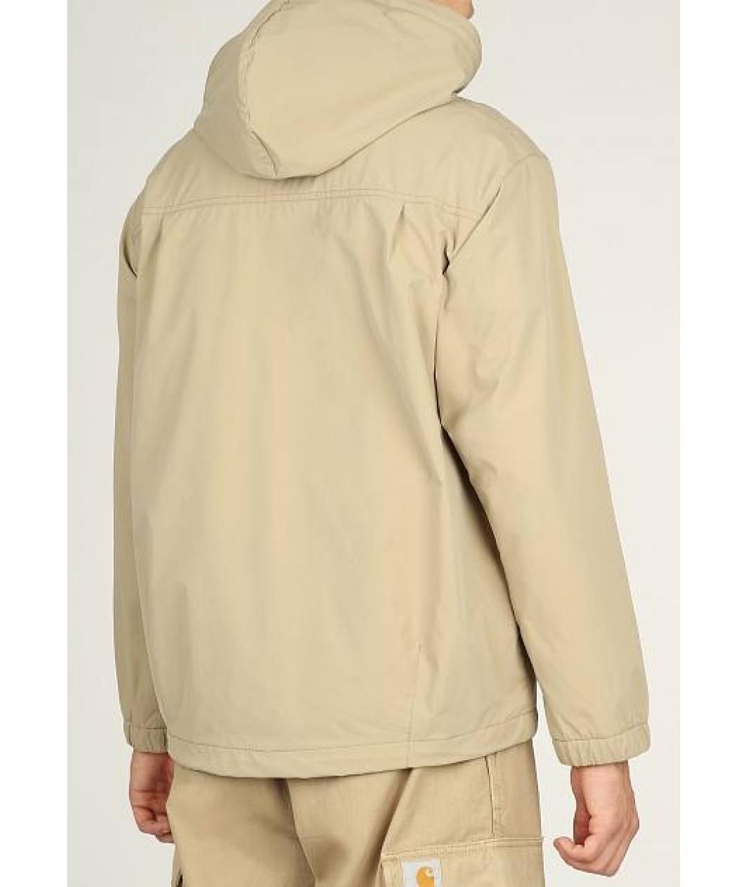 CARHARTT WIP Бежевая полиэстеровая куртка, фото 2