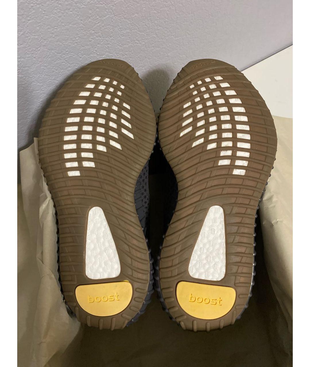 ADIDAS YEEZY Черные текстильные кроссовки, фото 5
