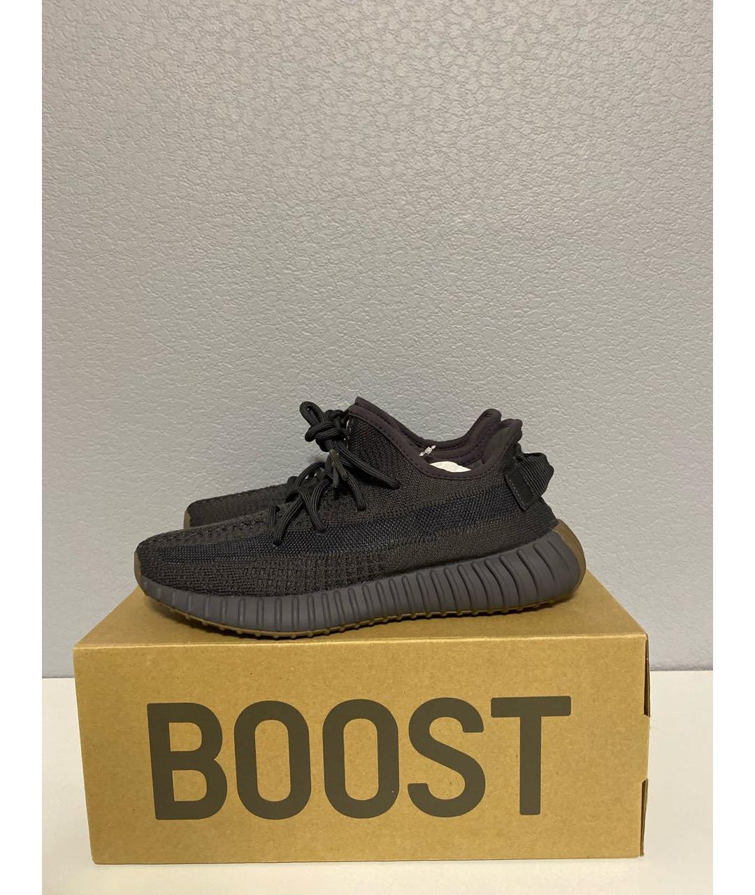 ADIDAS YEEZY Черные текстильные кроссовки, фото 4