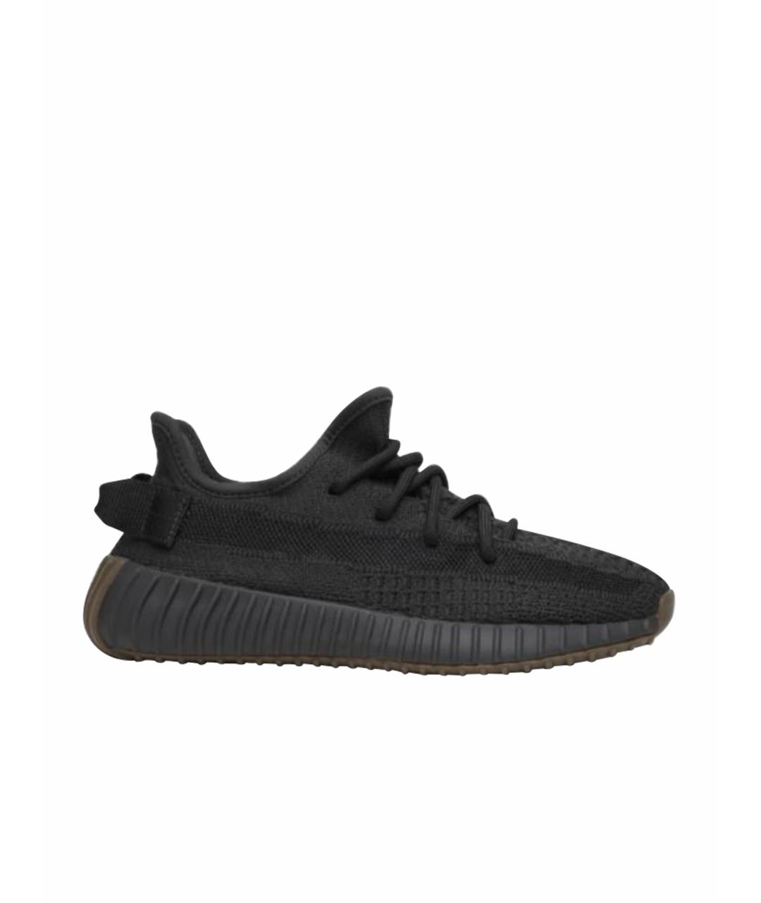 ADIDAS YEEZY Черные текстильные кроссовки, фото 1