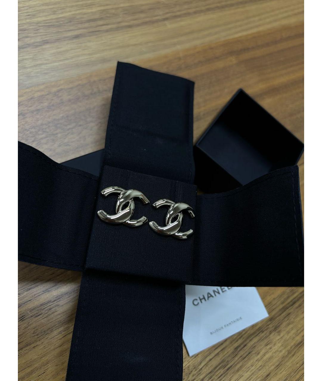 CHANEL Серебряные серьги, фото 3