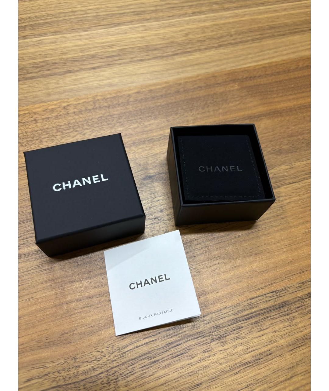 CHANEL Серебряные серьги, фото 4