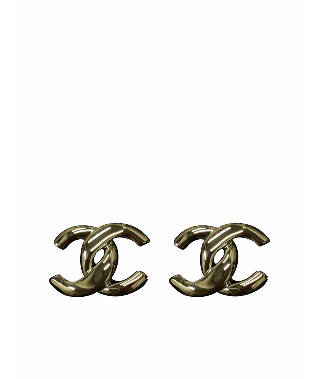 CHANEL Серебряные серьги, фото 1