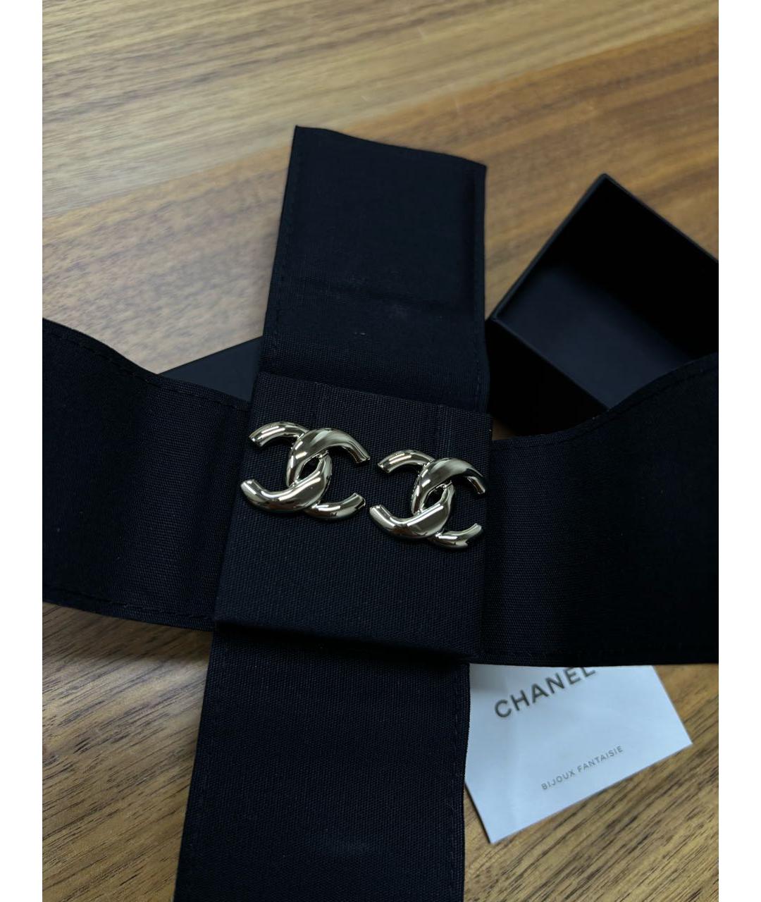 CHANEL Серебряные серьги, фото 2