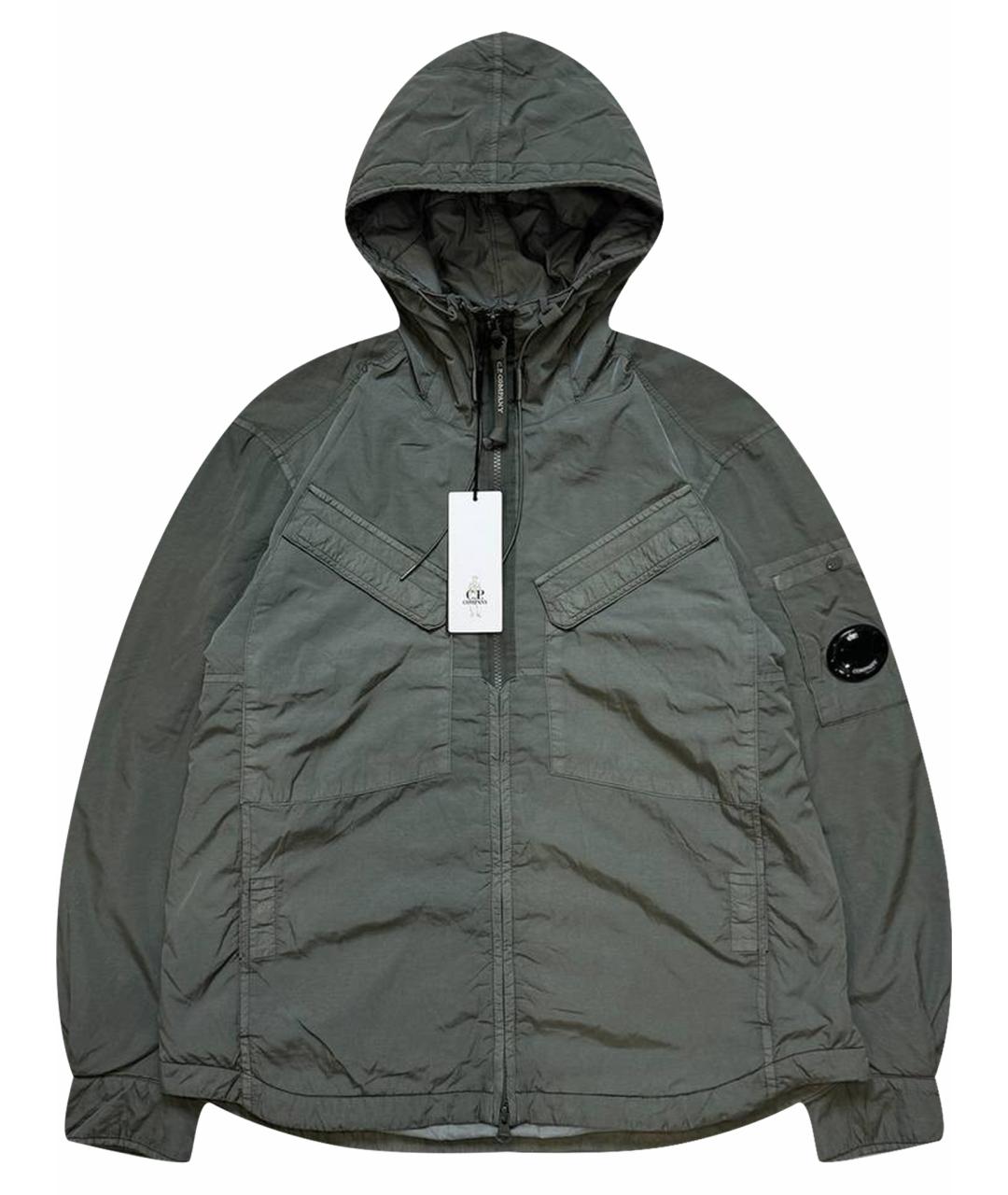 CP COMPANY Антрацитовая полиэстеровая куртка, фото 1