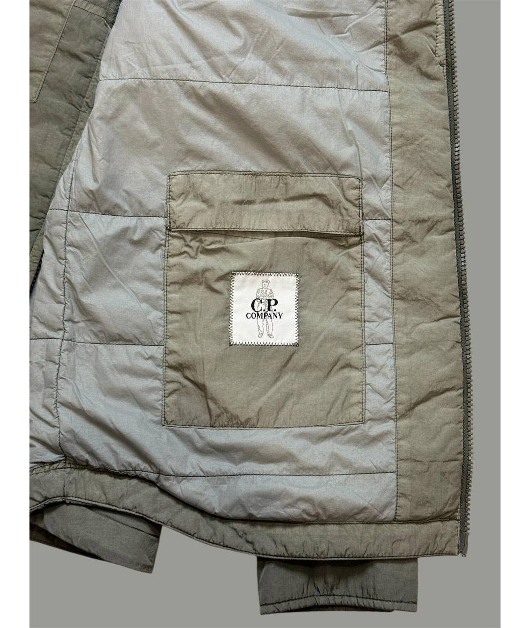 CP COMPANY Антрацитовая полиэстеровая куртка, фото 5