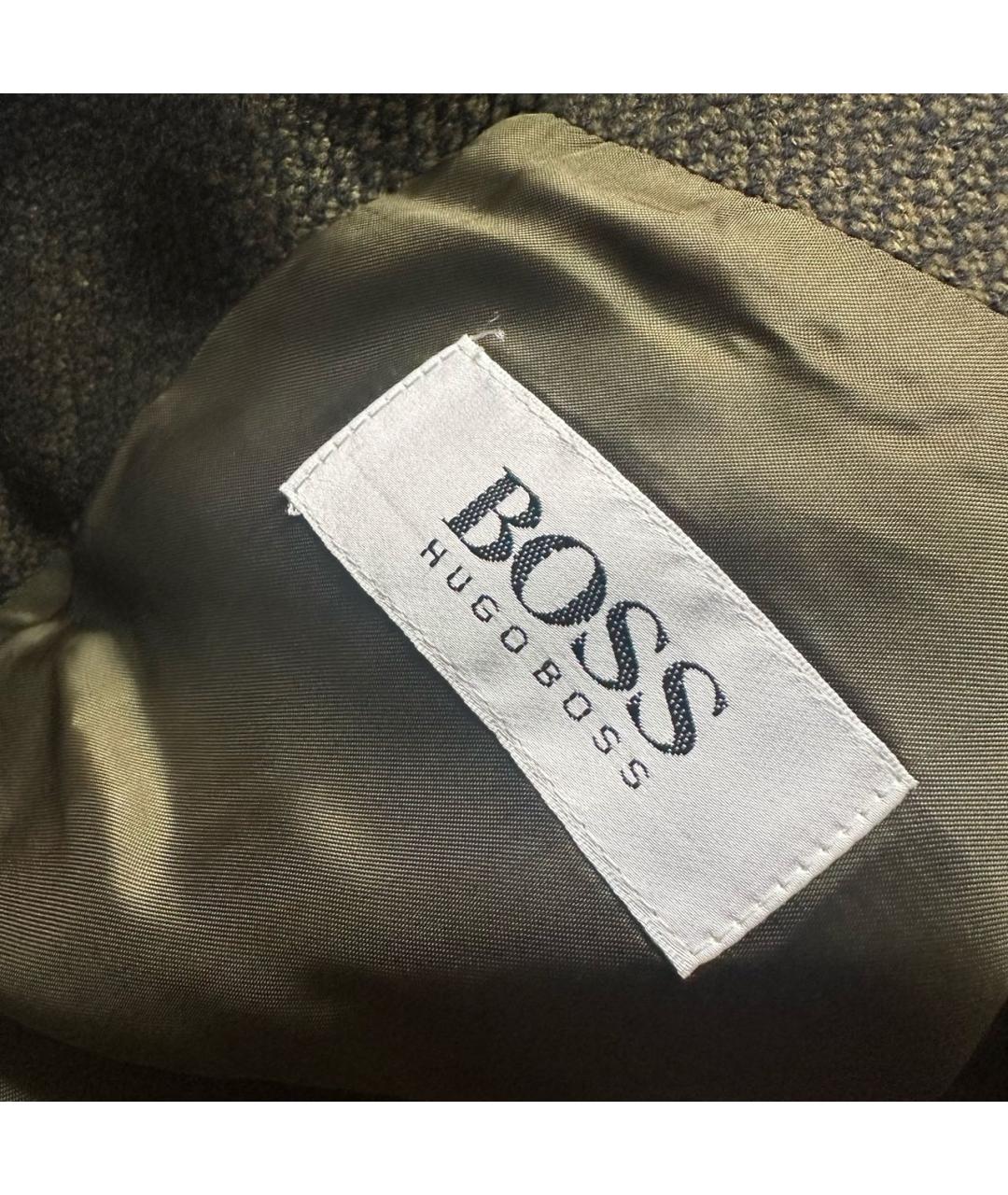 HUGO BOSS Мульти шерстяной пиджак, фото 5