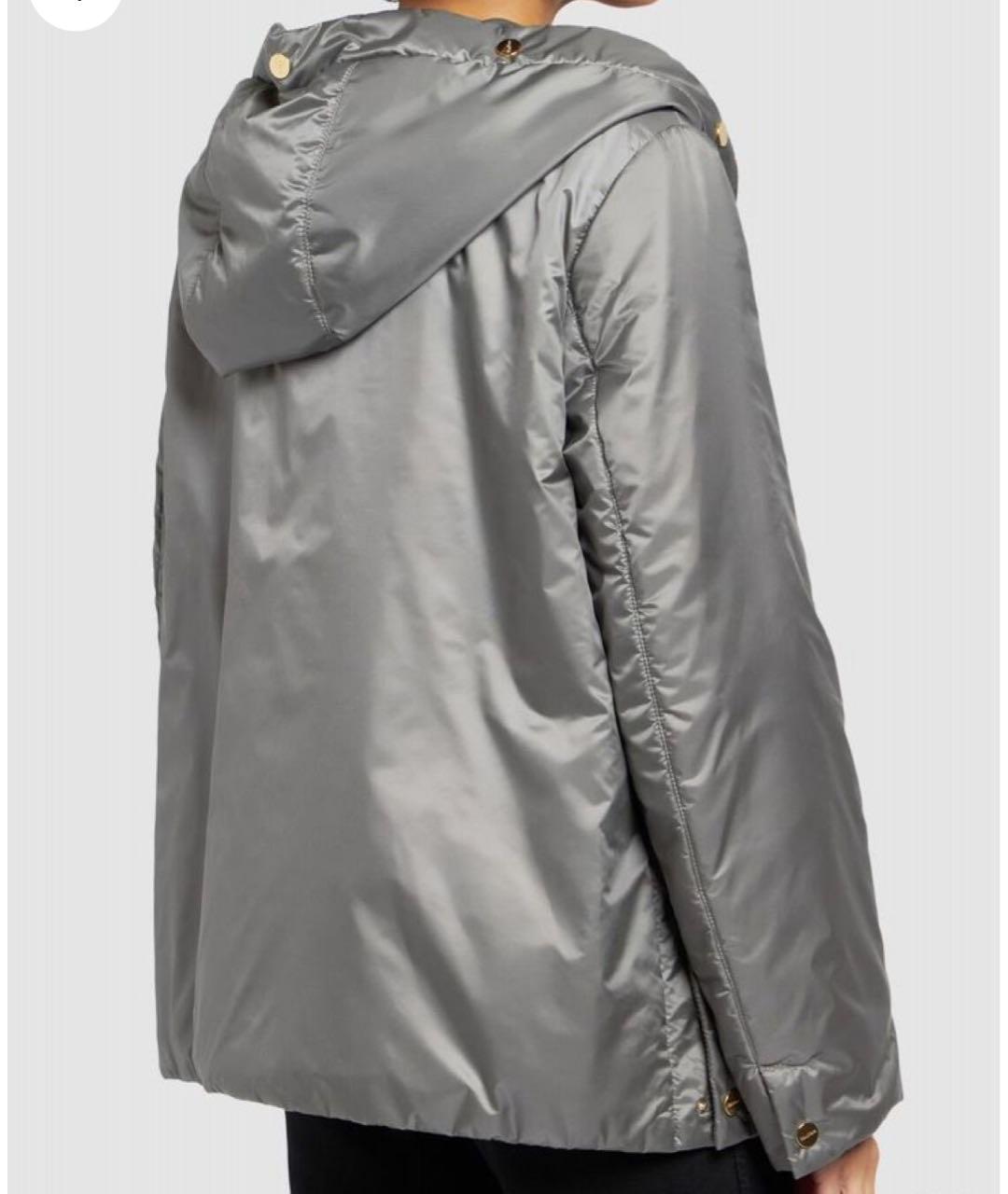 MAX MARA Серая шерстяная куртка, фото 2
