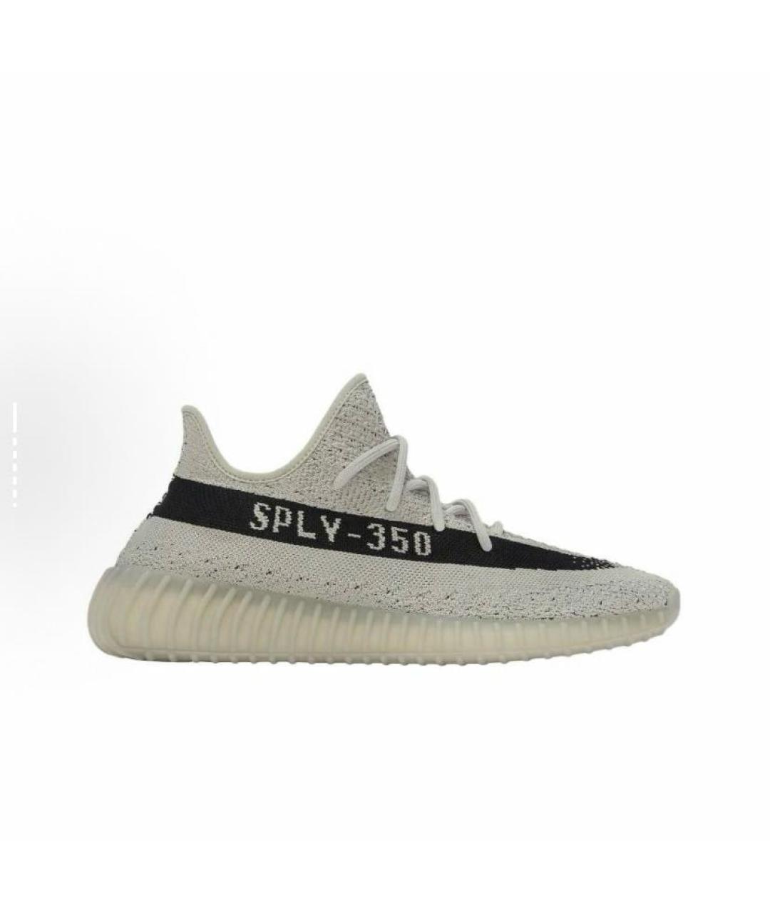ADIDAS YEEZY Бежевые текстильные кроссовки, фото 6