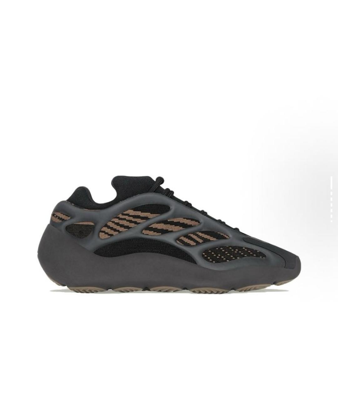 ADIDAS YEEZY Черные текстильные кроссовки, фото 6