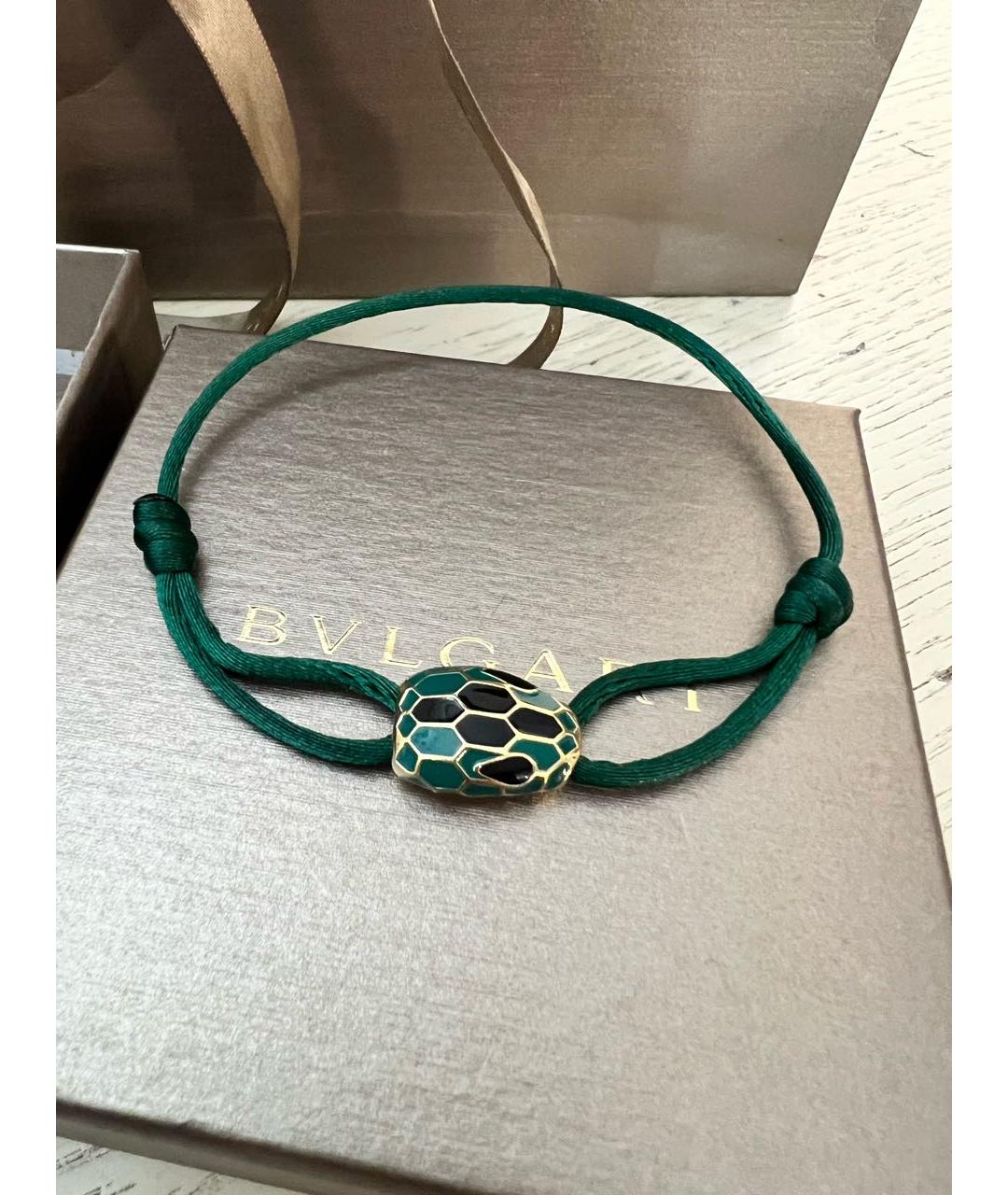 BVLGARI Зеленый браслет, фото 2