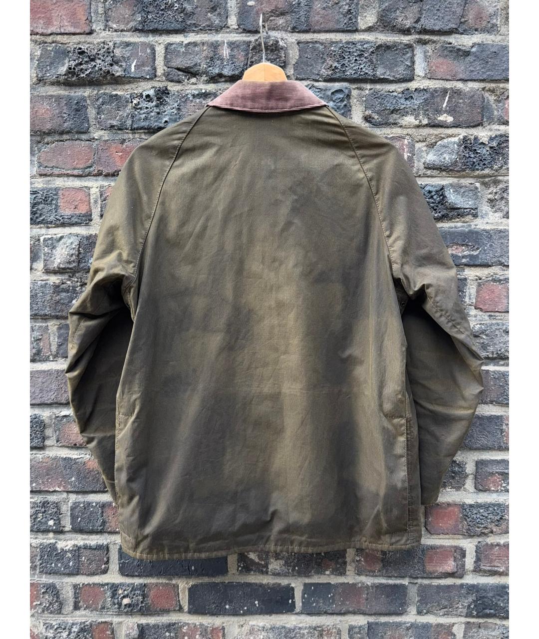 BARBOUR Коричневая хлопковая куртка, фото 6