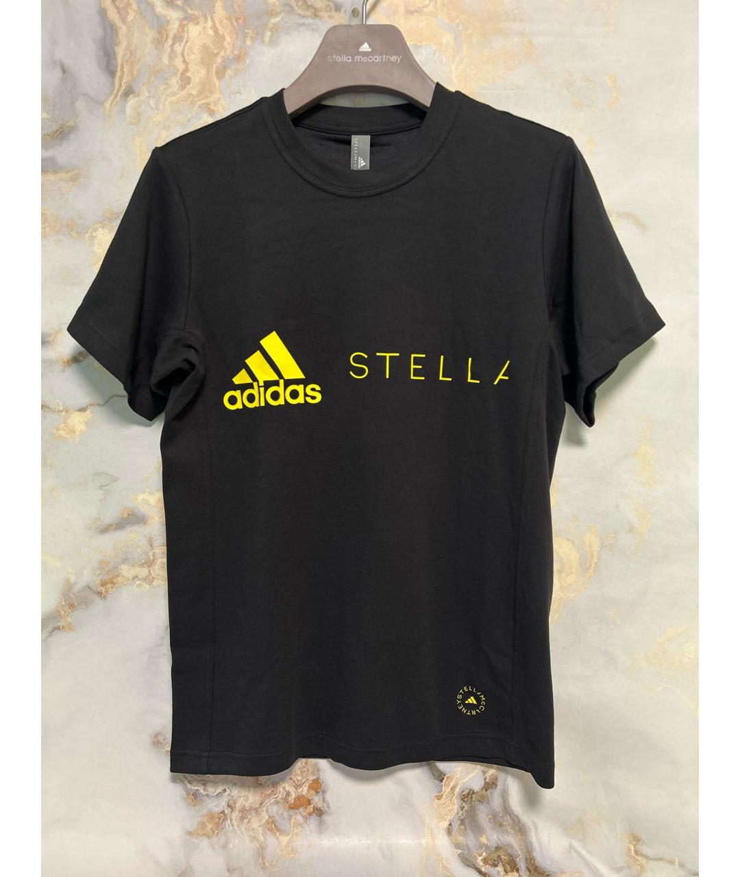 ADIDAS BY STELLA MCCARTNEY Черная футболка, фото 2
