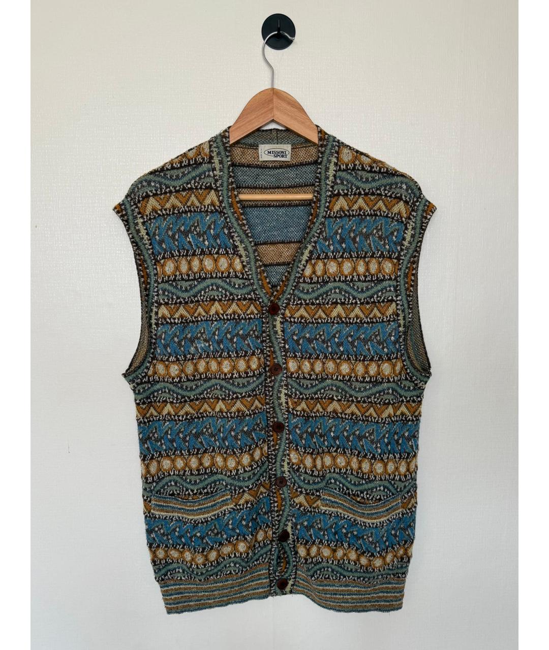 MISSONI Мульти хлопковая жилетка, фото 10