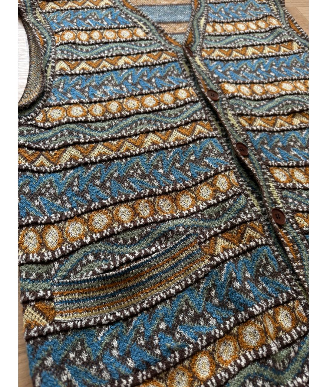 MISSONI Мульти хлопковая жилетка, фото 7