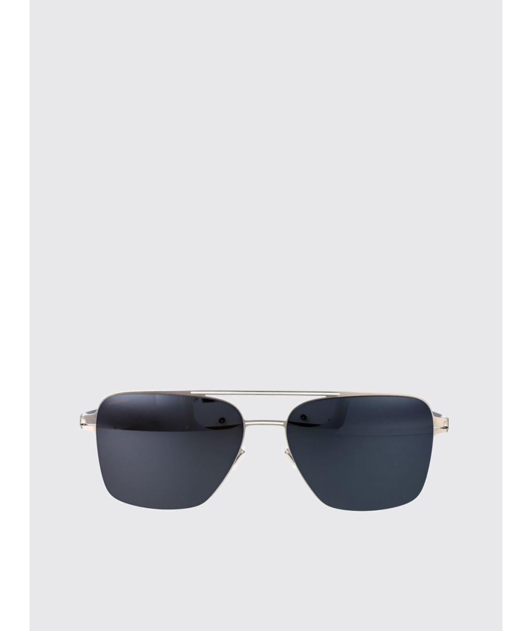 MYKITA Серебряные металлические солнцезащитные очки, фото 2
