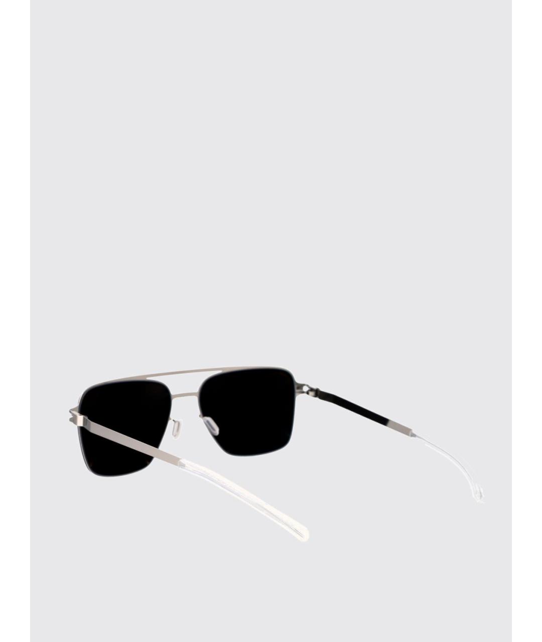 MYKITA Серебряные металлические солнцезащитные очки, фото 3