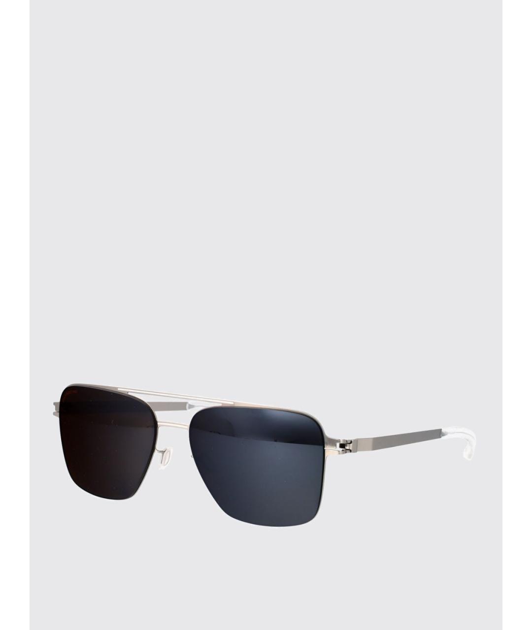 MYKITA Серебряные металлические солнцезащитные очки, фото 4