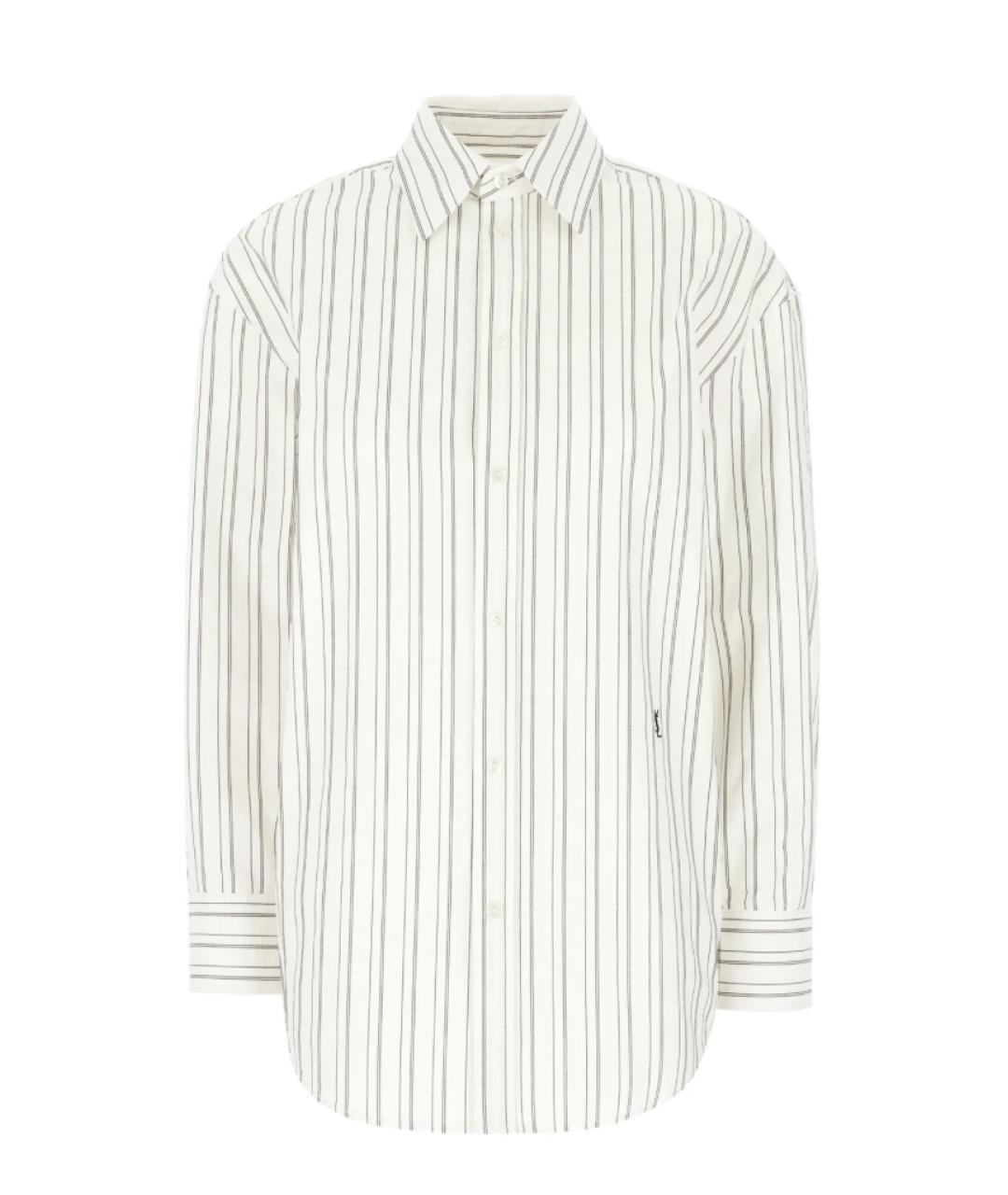 SAINT LAURENT Белая рубашка, фото 1