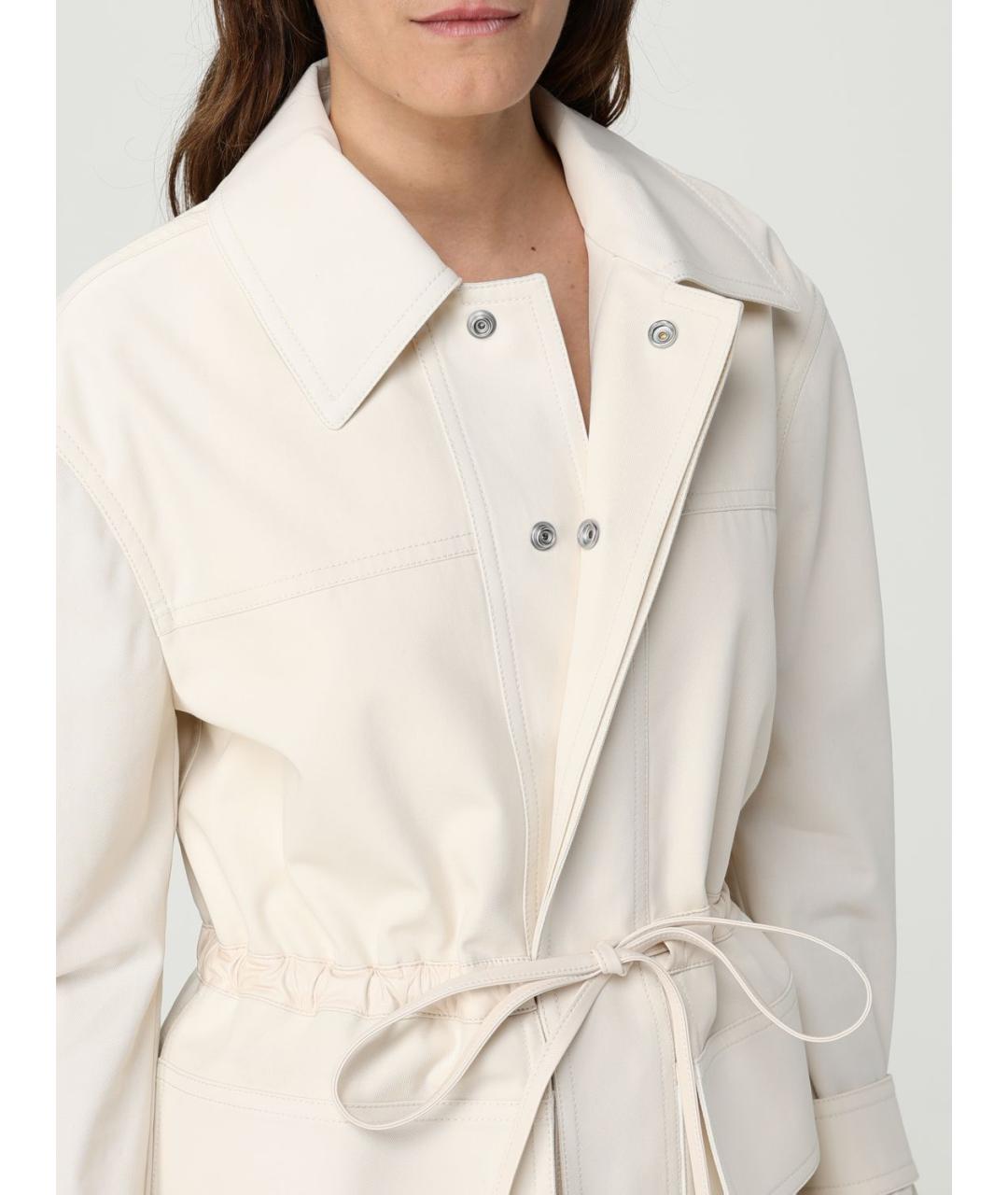BOTTEGA VENETA Белая куртка, фото 6