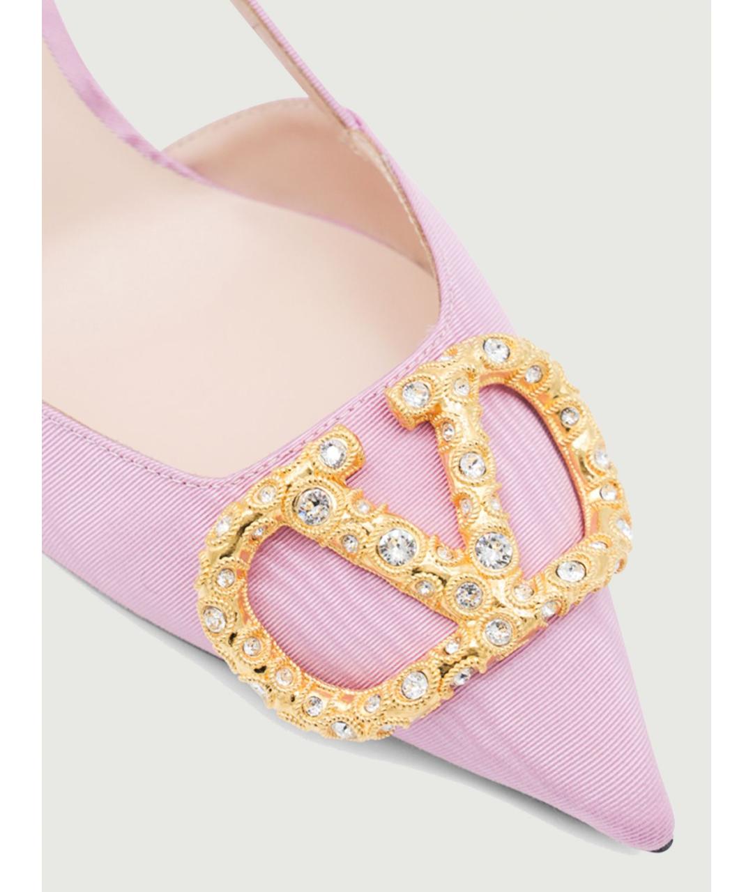 VALENTINO Розовые туфли, фото 4