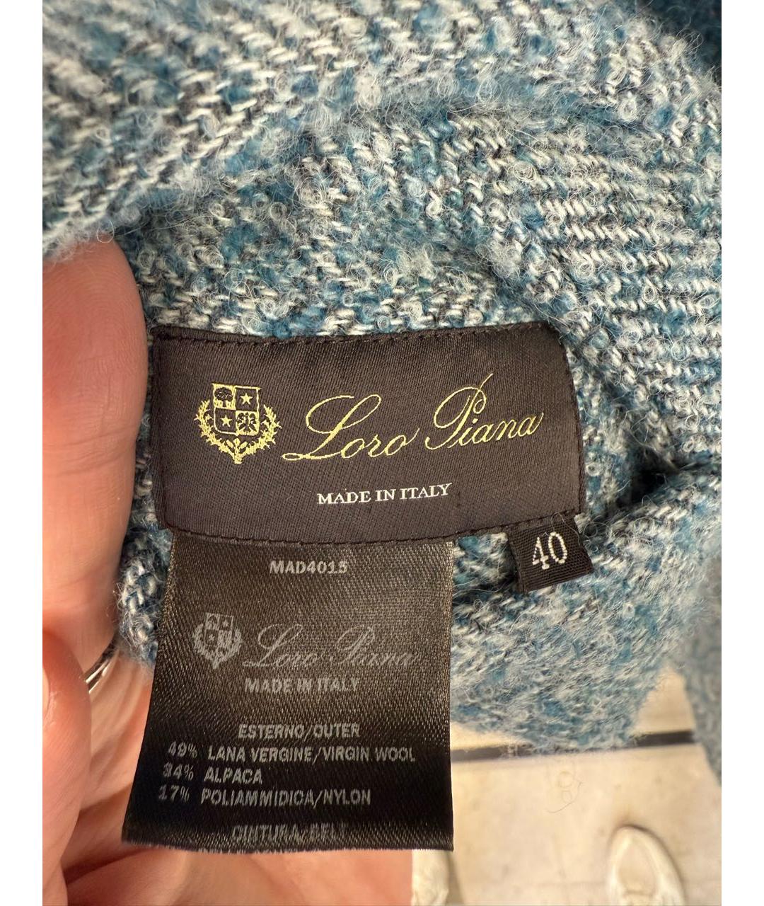 LORO PIANA Зеленые пальто, фото 5