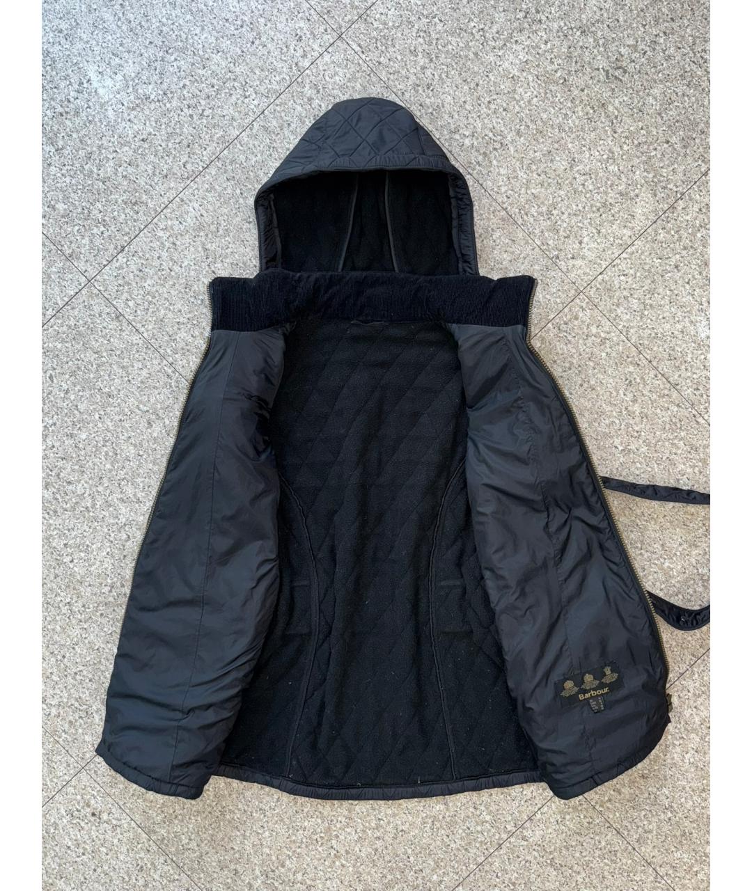 BARBOUR Черная куртка, фото 9