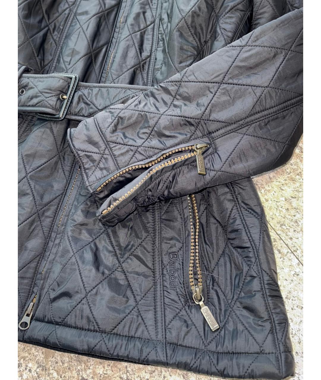 BARBOUR Черная куртка, фото 7