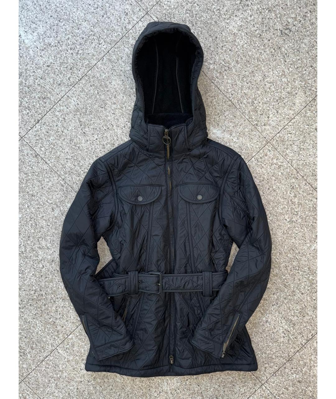 BARBOUR Черная куртка, фото 10