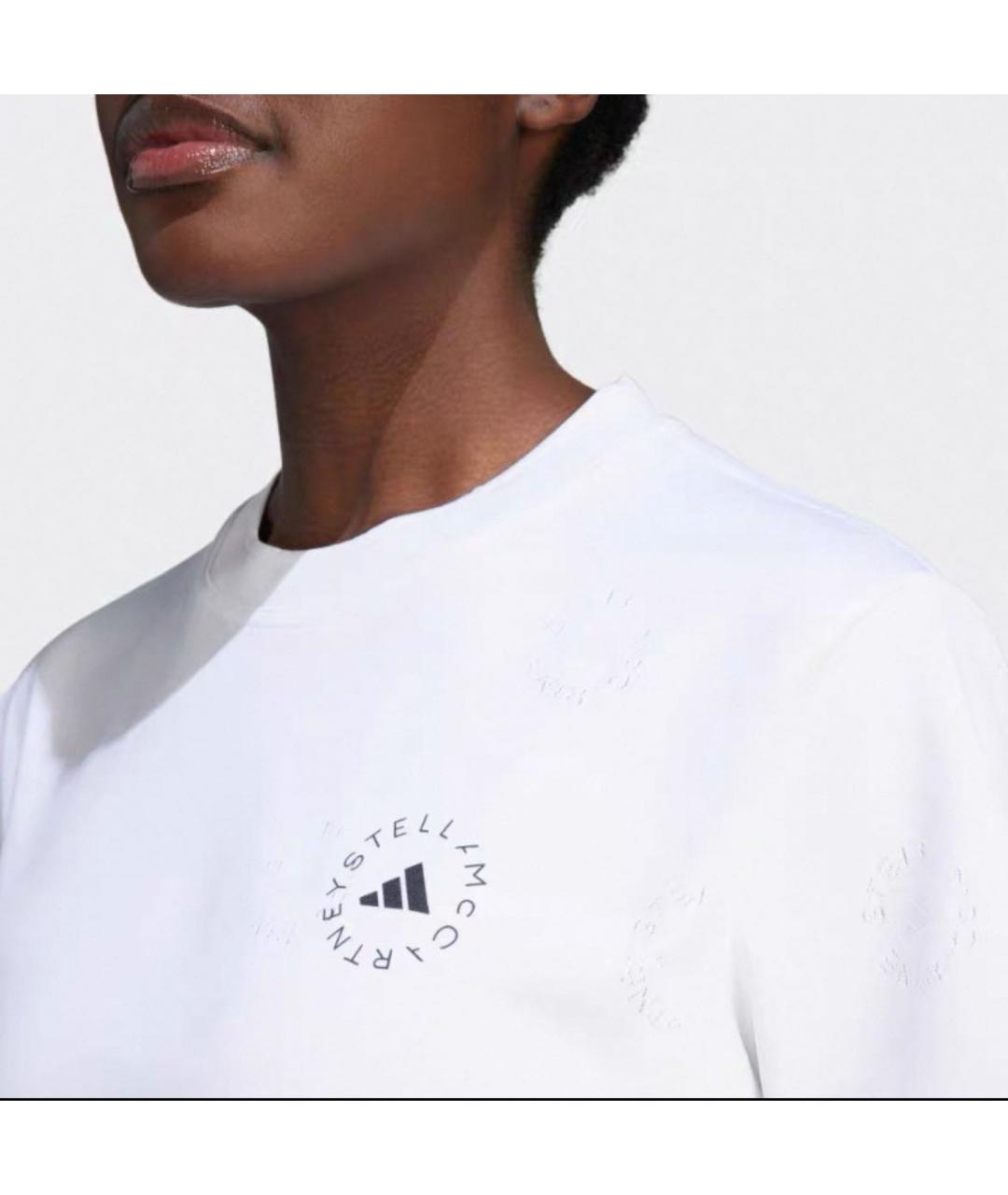ADIDAS BY STELLA MCCARTNEY Белая полиэстеровая футболка, фото 4