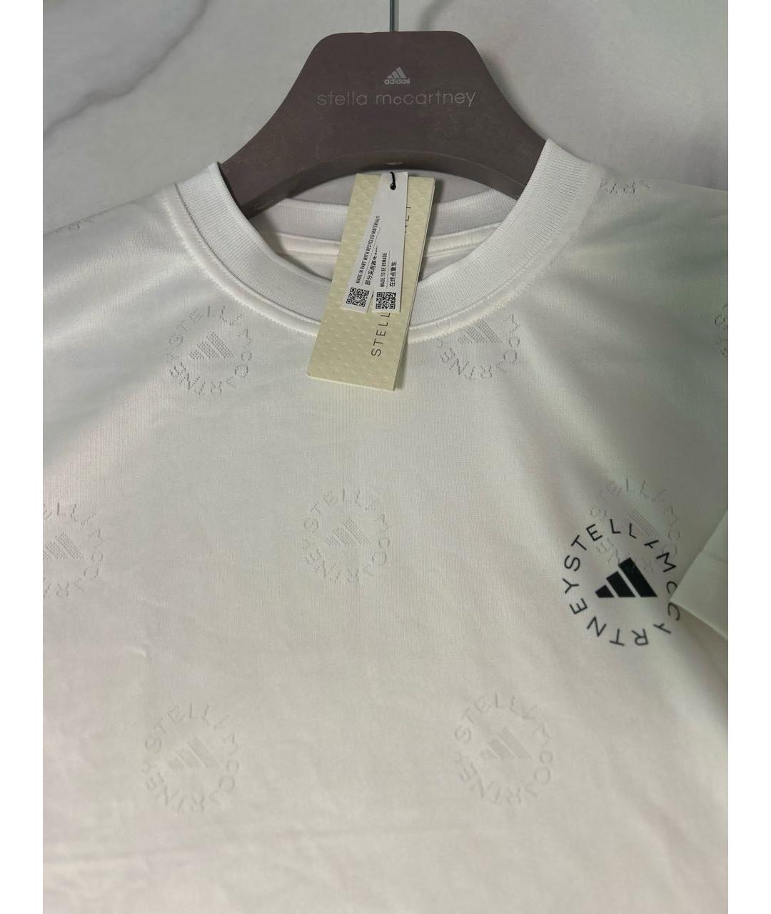 ADIDAS BY STELLA MCCARTNEY Белая полиэстеровая футболка, фото 7