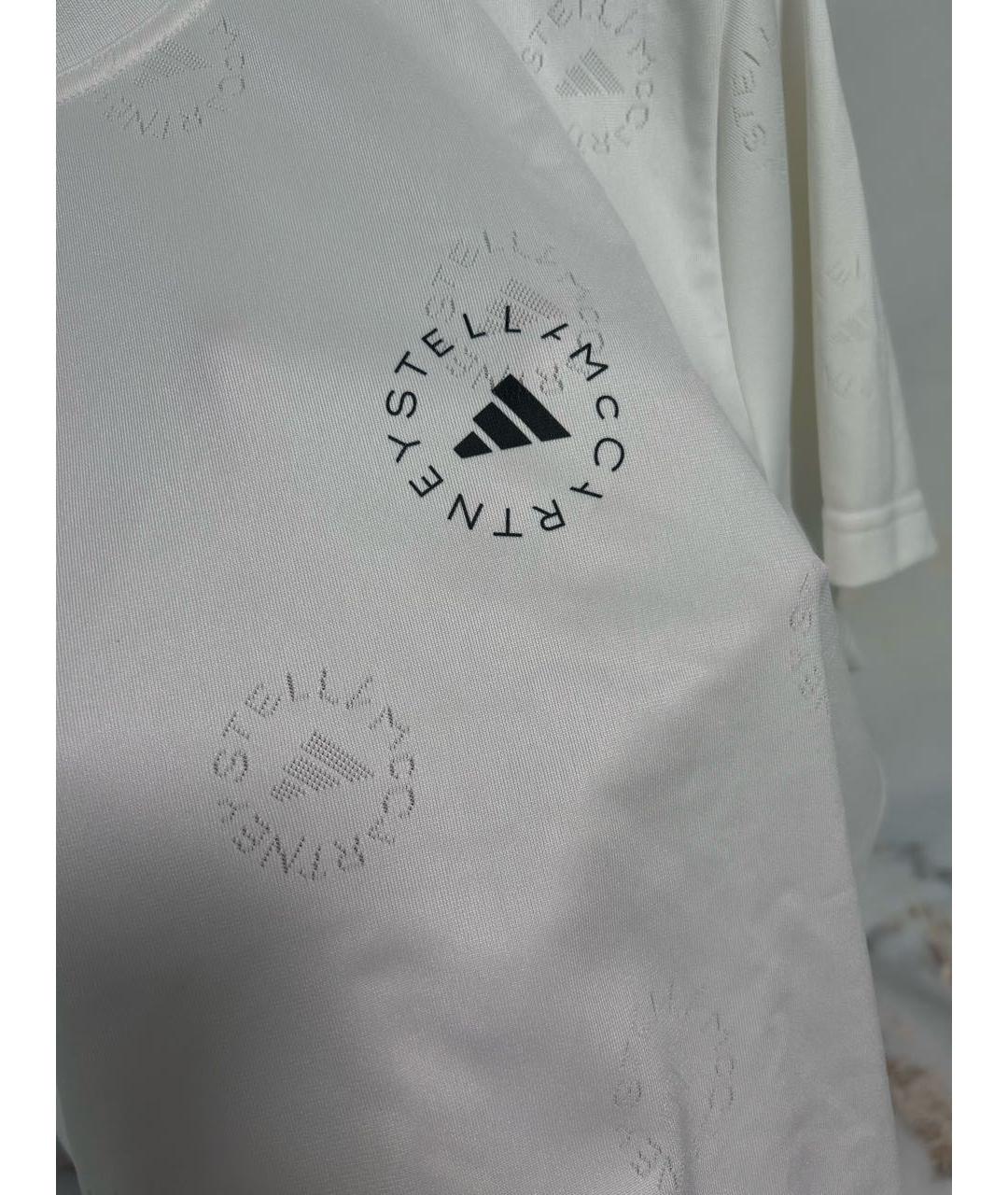 ADIDAS BY STELLA MCCARTNEY Белая полиэстеровая футболка, фото 8