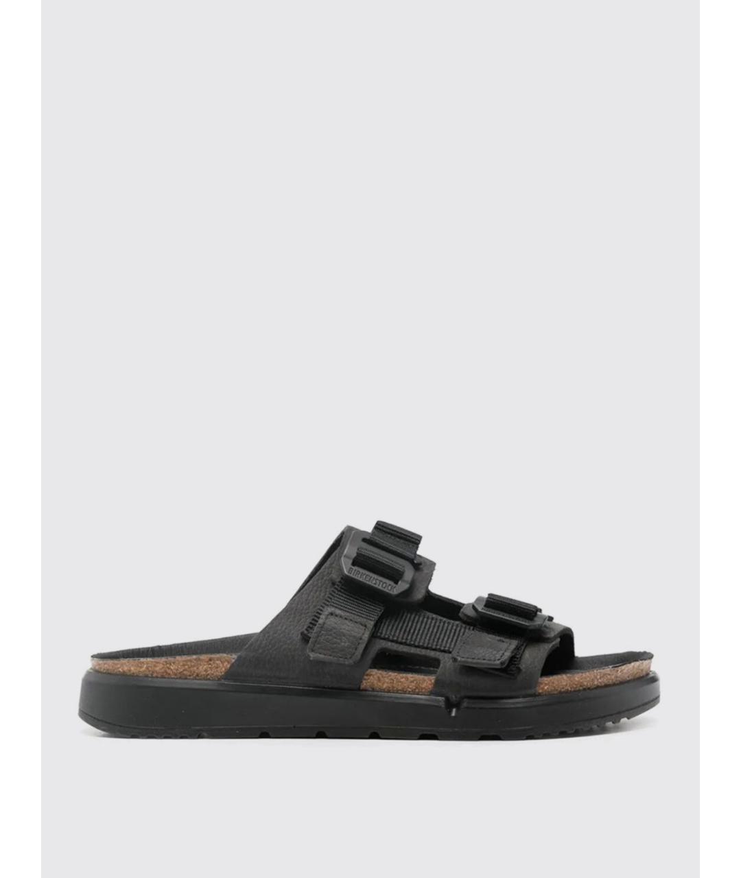 BIRKENSTOCK Черные шлепанцы, фото 5