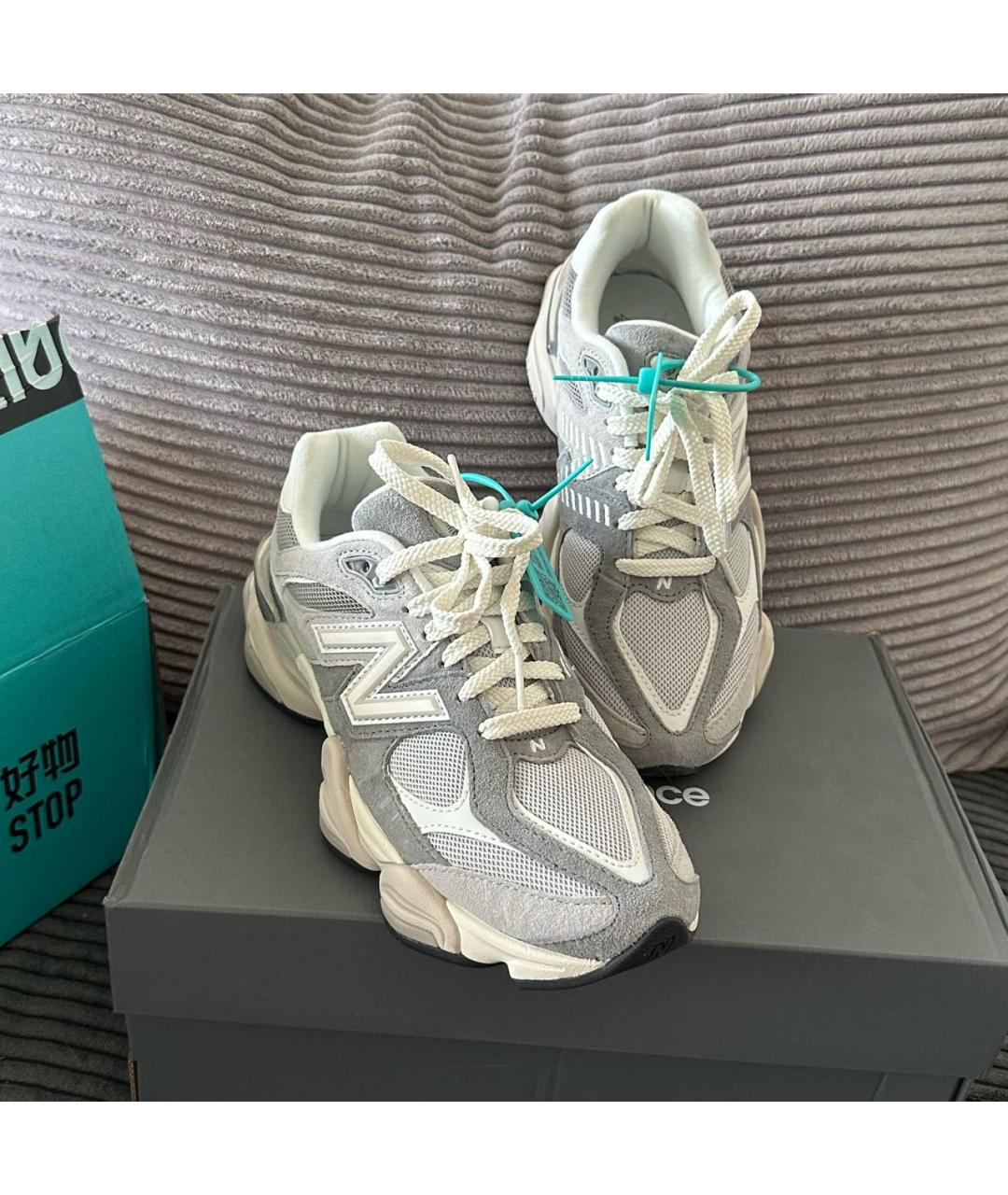 NEW BALANCE Серые кроссовки, фото 7