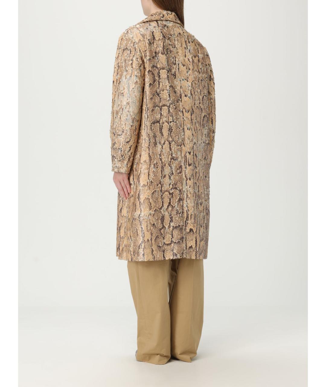 DRIES VAN NOTEN Бежевое пальто, фото 4