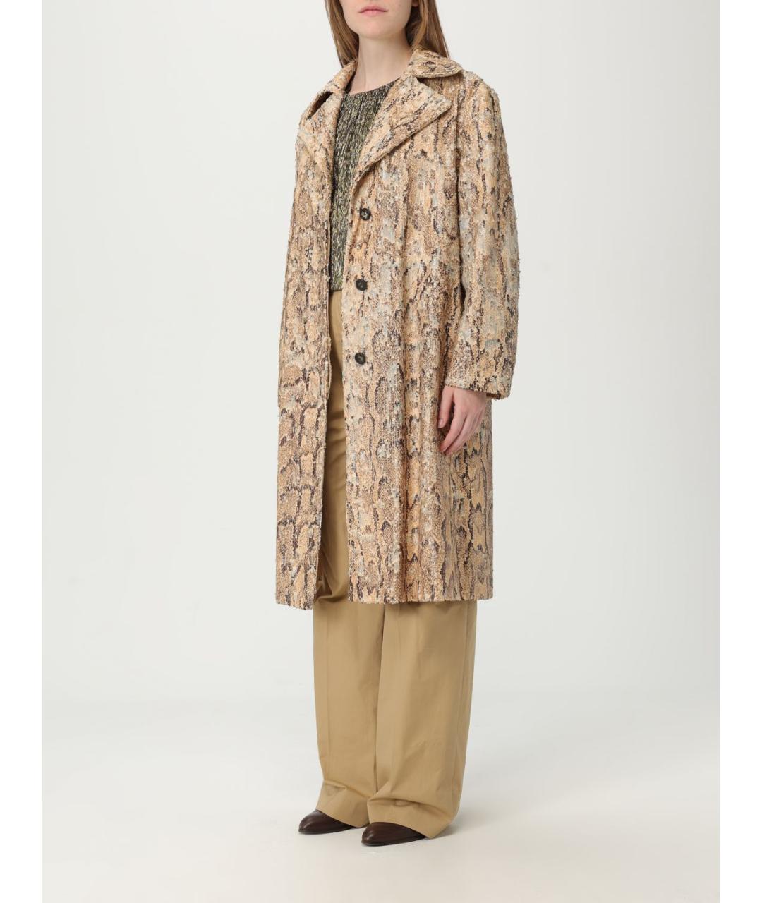 DRIES VAN NOTEN Бежевое пальто, фото 5