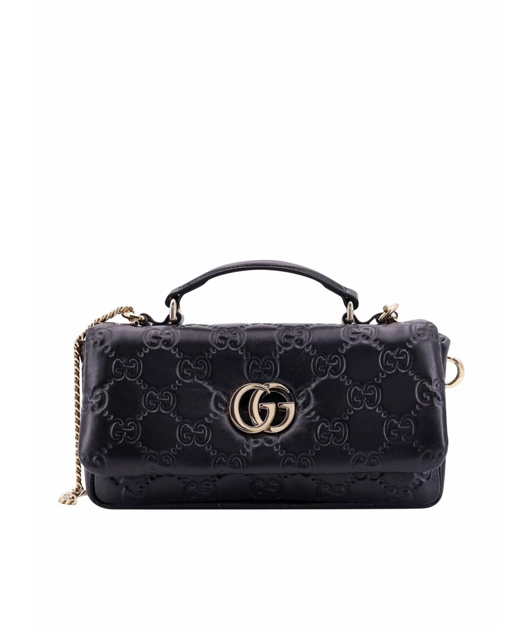 GUCCI Черная сумка с короткими ручками, фото 1