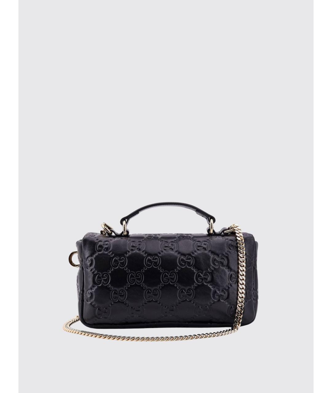 GUCCI Черная сумка с короткими ручками, фото 2