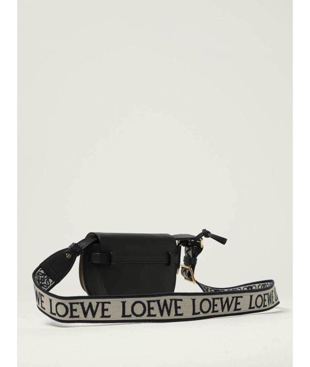 LOEWE Черная сумка через плечо, фото 2