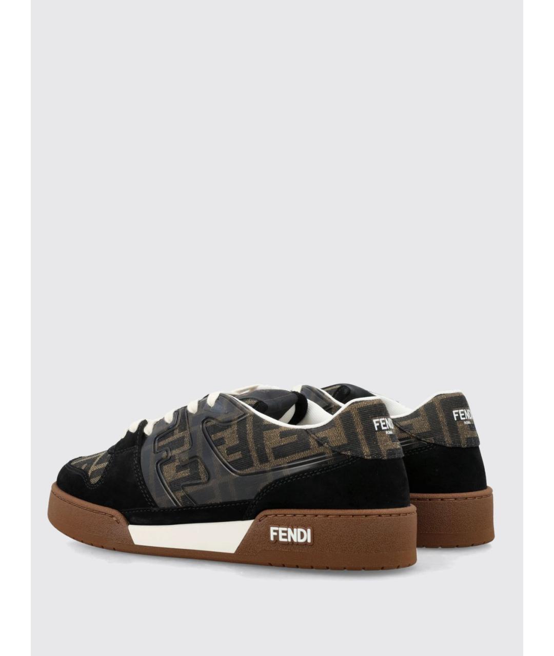 FENDI Мульти кеды, фото 3