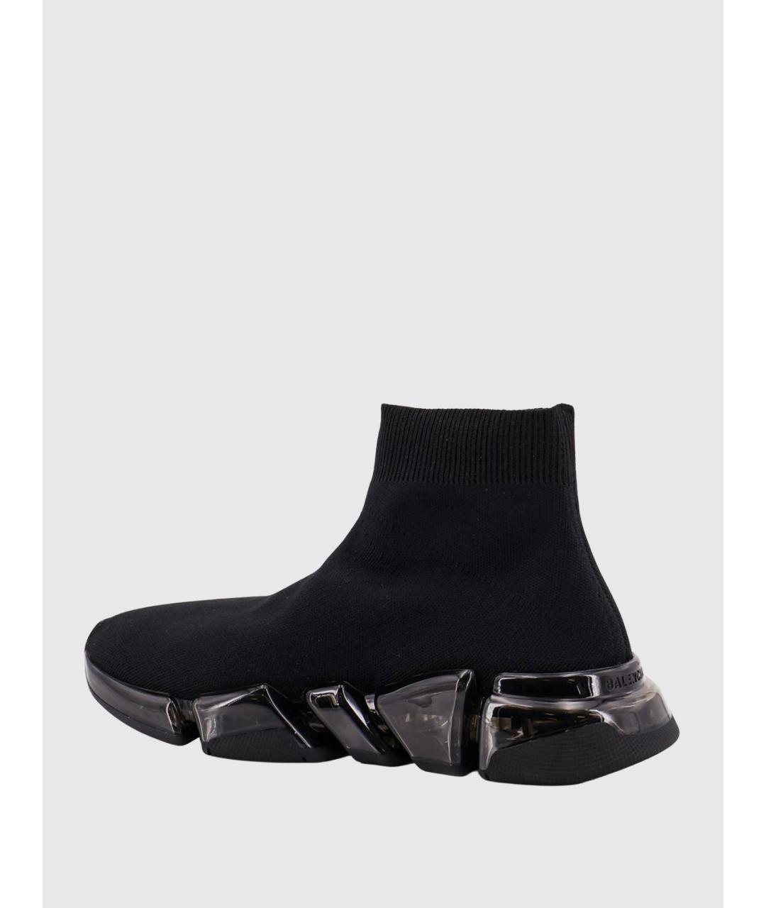 BALENCIAGA Черные синтетические кроссовки, фото 3